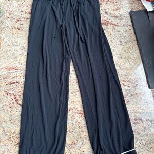 XS quince black pajama pants, lounge pants pj women’s x-small